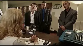 German nymphomaniac wife gets double penetrated in heated threesome