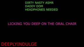 ORAL&#x1F61C; CHAIR GETTING EATEN OUT AND FINGER FUCED ON THE CHAIR (AUDIO ROLEPLAY) SOL MALE DIRTY NASTY