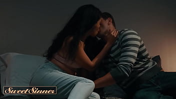 SWEET SINNER - Smoking Hot Babe Gets Folded Like A Pretzel By Nathan Bronson And Gets His Cum All Over Her Ass