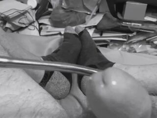 Urethra play and cum