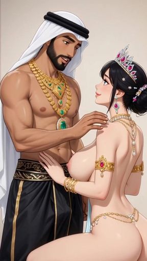 Elf Step-Mom's Magical Moon Ritual,  Forbidden Fantasy Taboo   Clip 1