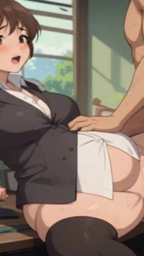 Pregnant Secretary Compilation Cartoon Hentai Animation   Clip 1