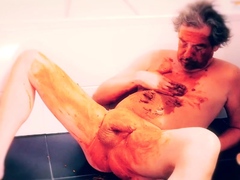 Ivo from Austria -sc_atplay, sc_at smear over face -selfpiss