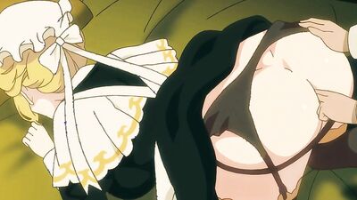 Watch this blonde maid with massive tits suck and fuck like a pro in this steamy hentai video