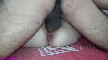 Fazendo um oral gostoso e olhando para marido manso