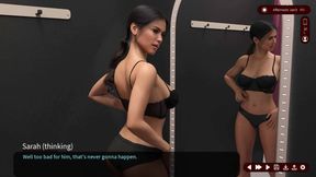Whispers of Desire: the Sexy Beautiful Wife in the Clothing Store - Episode 3