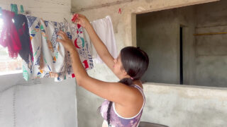 Homemade film of amateur 18 year old slut gets rough anal fucking