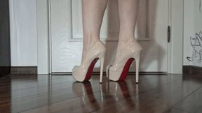 Dipping in Louboutin shoes