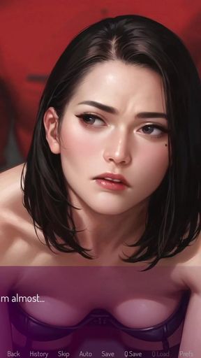 Thrilling moment from &quot;Unsatisfied Horny Wife Fucked Hard by Security Gaurd - 3D Hentai Animated Porn - Mila Ai&quot;