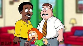 Slut Wife Sucks Neighbor'_s BBC and Did Not Notice How Her Husband Returned From Work. Cartoon. Cuckold. Blowjob