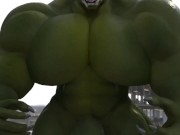 kaiju flexes
