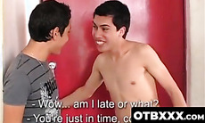 OTBXXX.com - Pierced twinks suck hard cock in kinky and passionate orgy until climax