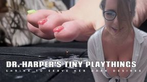 DR Harper's Tiny Playthings ( footcrush, footjob, sfx)