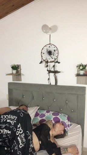 I get on top of my boyfriend and make him come inside me   Clip 2