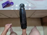 My robotic flashlight died so I had to fuck it myself