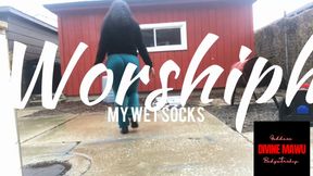 COME SUCK THE JUICES FROM MY WET SOCKS WORSHIP H