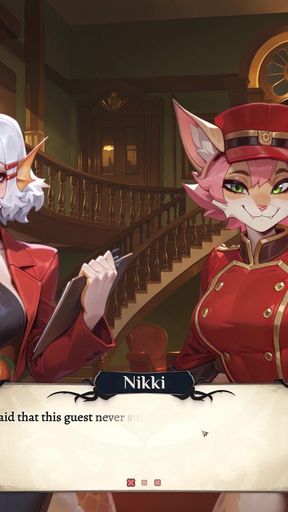 Hotel Tales Gameplay Part 2 - Exploring the Living Hotel and Meeting the Huntress Griselda