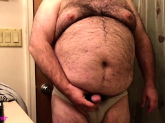 CankleLover belly, breast, and clitty stroking
