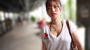 Part 1: Busty Beauty Fuels Desire, Can't Wait for Hotel Sex