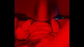 Se masturbando Cheia de tes&atilde_o, antes da escola .