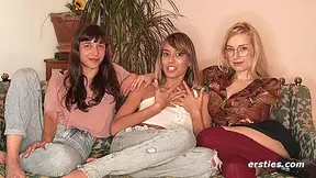 Janice Griffith In Joins The Girls In Hot Threeway