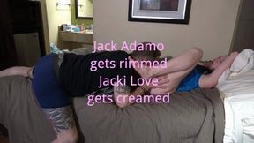 Jack Adamo rims and creampies Jacki Love (1080p)