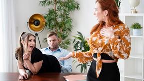 ”Sinful big tits teen Penelope Kay is there with a purpose so guy fucked her”