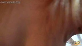 HUNT4K&period; Quick pickup and hard sex helps young chick to get cash