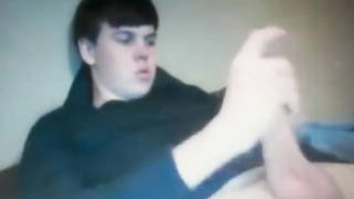 chubby young guy with huge  cock on cam 3