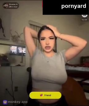 Amateur Reaction Webcam Teen