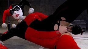 Giant Harley and Batgirl indulgence