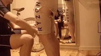 Injured cyclist step dad, caring horny son - part 1 FREE