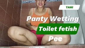 Holding in the urge to urinate and then peeing on my clothes (4)