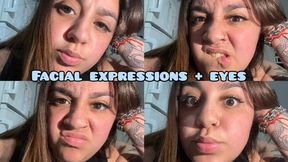 Easy expressions + eye fetish