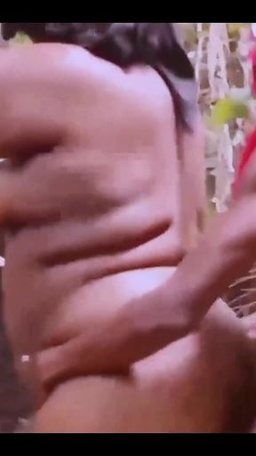 Naughty African BBW Had Sex with Her Husband Driver - Bush Hardcore Doggystyle