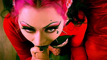 Horny Goth Girl Kat Black FUCKED by Friday the 13th Jason