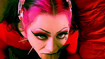 Horny Goth Girl Kat Black FUCKED by Friday the 13th Jason