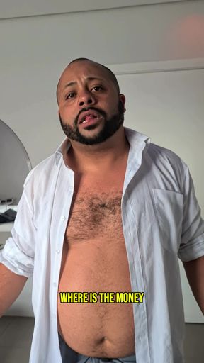 Bearzinho Black - Business Man Debt Interrogation (baton Domination)