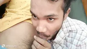 Indian Desi Village Babu Sucking Big Cook & I Fuck Babu Ass - Blowjob And Romantic Hindi Movie
