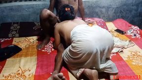 Dirty desi chick gets pounded by farmhand in steamy bedroom romp