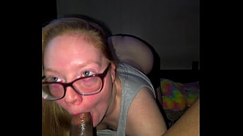 Thick nerdy White Girl in glasses Sucks and Fucks Black Cock Jungle Bunny (FULL-VIDEO)
