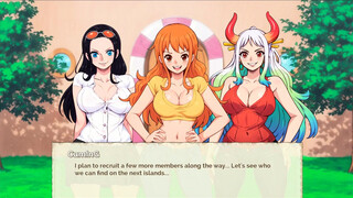 Lusty Buccaneers [ Parody Hentai Game ] Ep.1 Nami is exposing her naked body at night !