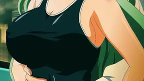 Big Butt Babe gets anal at poolside in Hentai Swimsuit