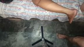 Red Bra Wearing Bhabhi Gets Fucked Hard in Doggy Style