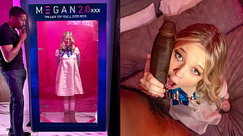 Petite Teen M3Gan Gets Destroyed by Big Black Cock - Halloween Cosplay BBC Special