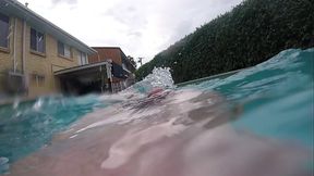 Skinny dip that time.