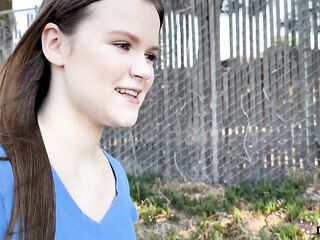Real Teens - Hot Teen Ava Marina Does Her 1st Ever Porn Casting Scene