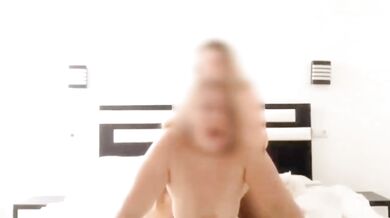 BBW Lesbian Lover Rough Morning Fuck Wakes Straight Girl