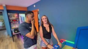 Dunking my BBC balls in Fun Southern wife