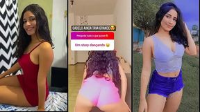 Exibindo meu rabetao no instagram